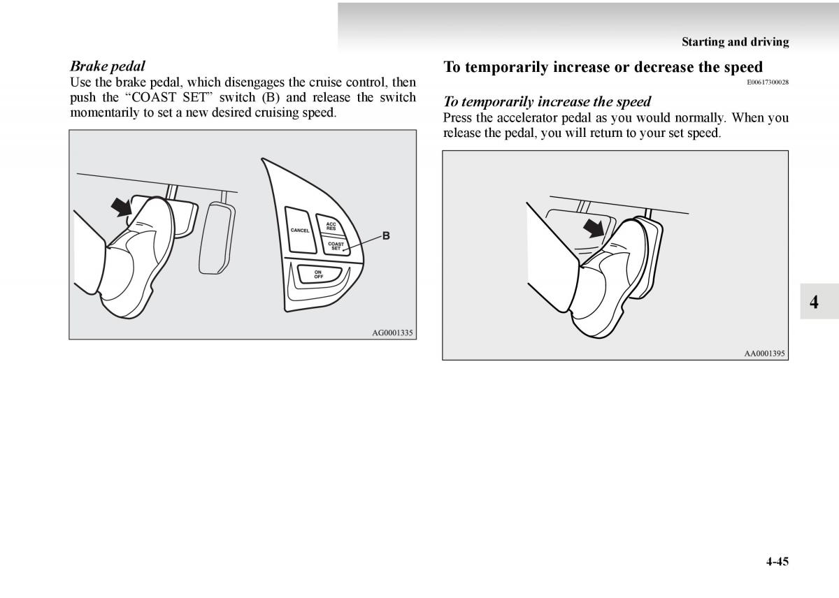 Mitsubishi Outlander II 2 owners manual / page 267