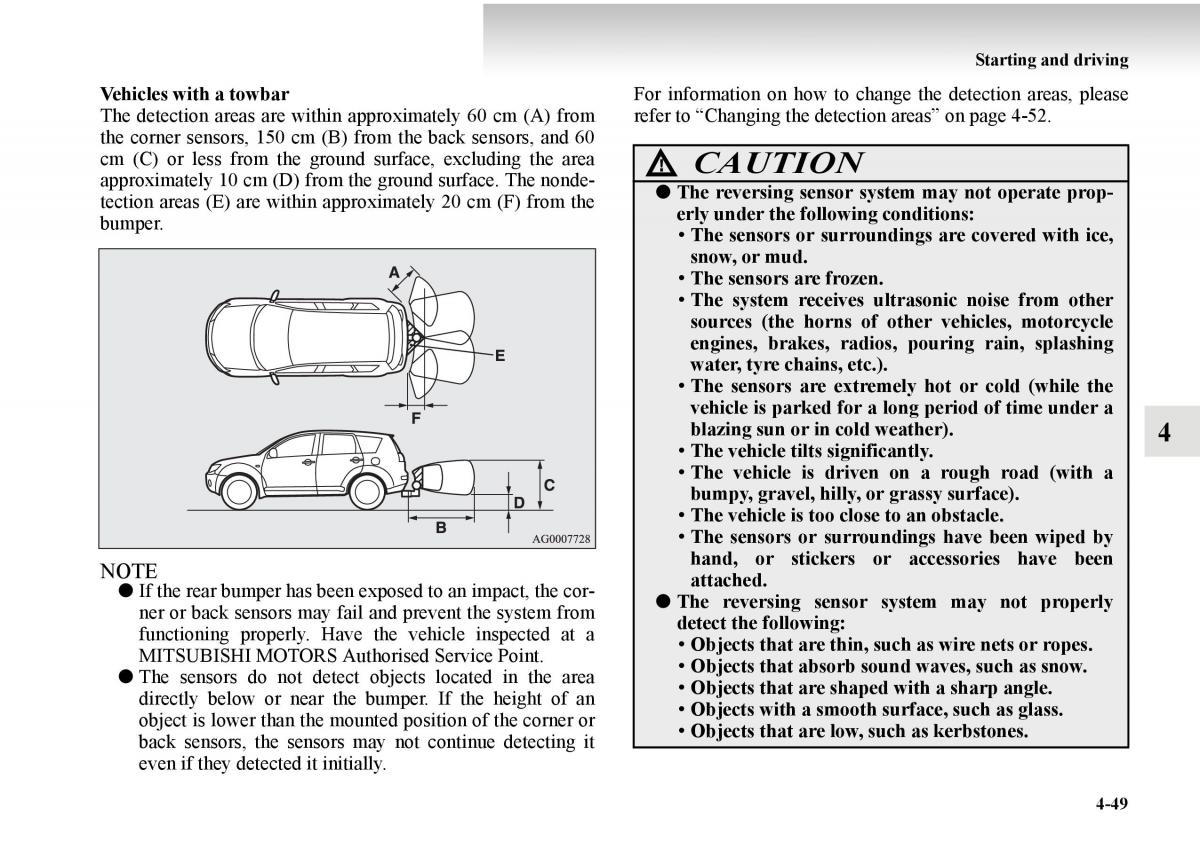 Mitsubishi Outlander II 2 owners manual / page 271