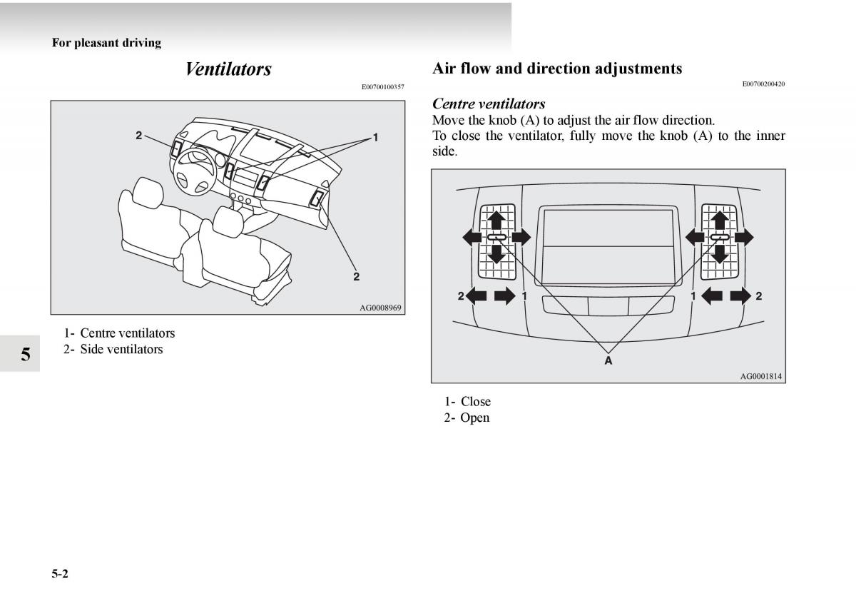 Mitsubishi Outlander II 2 owners manual / page 282