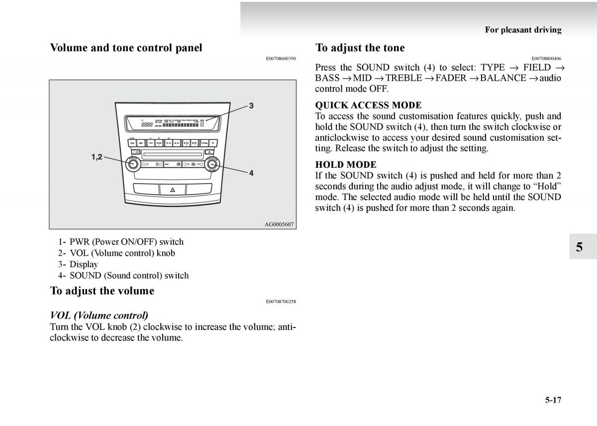 Mitsubishi Outlander II 2 owners manual / page 297