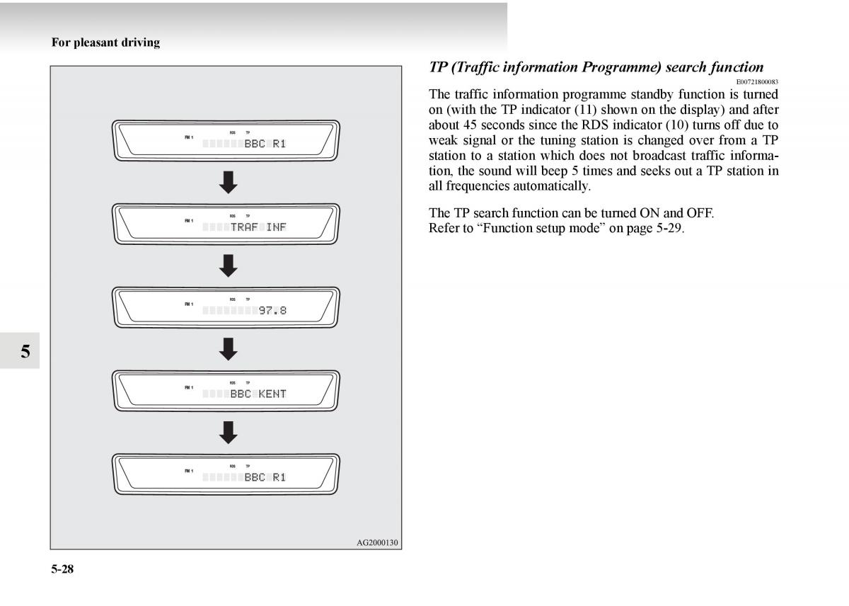 Mitsubishi Outlander II 2 owners manual / page 308