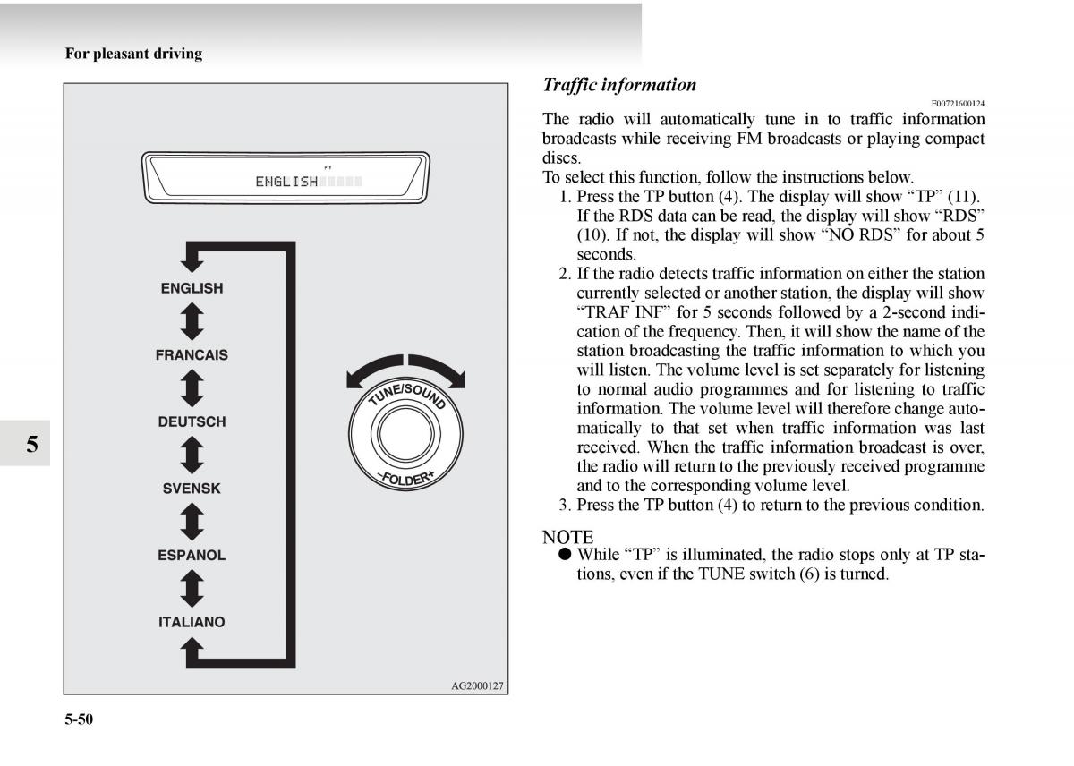 Mitsubishi Outlander II 2 owners manual / page 330