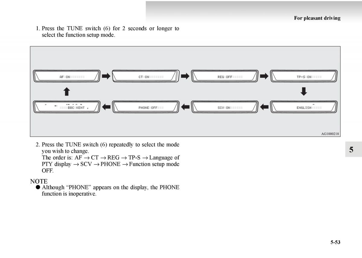 Mitsubishi Outlander II 2 owners manual / page 333