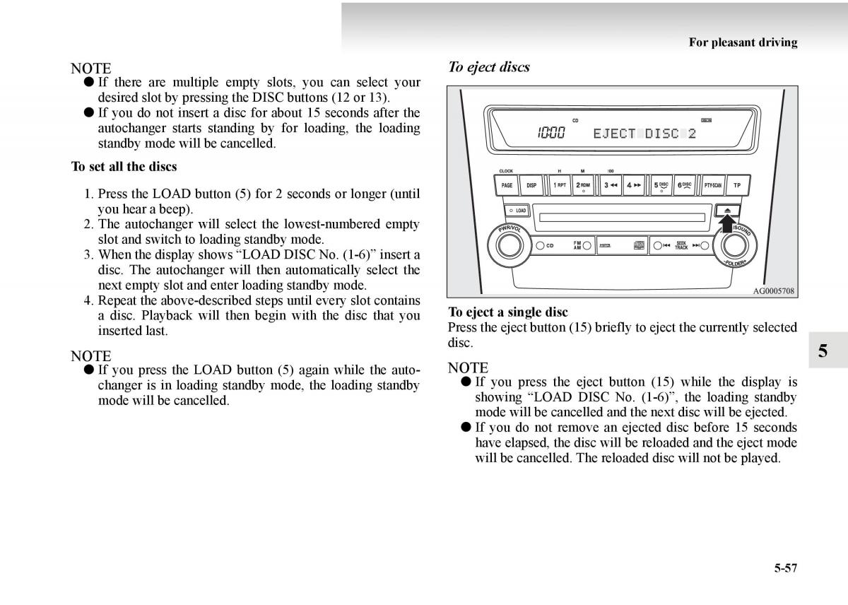 Mitsubishi Outlander II 2 owners manual / page 337