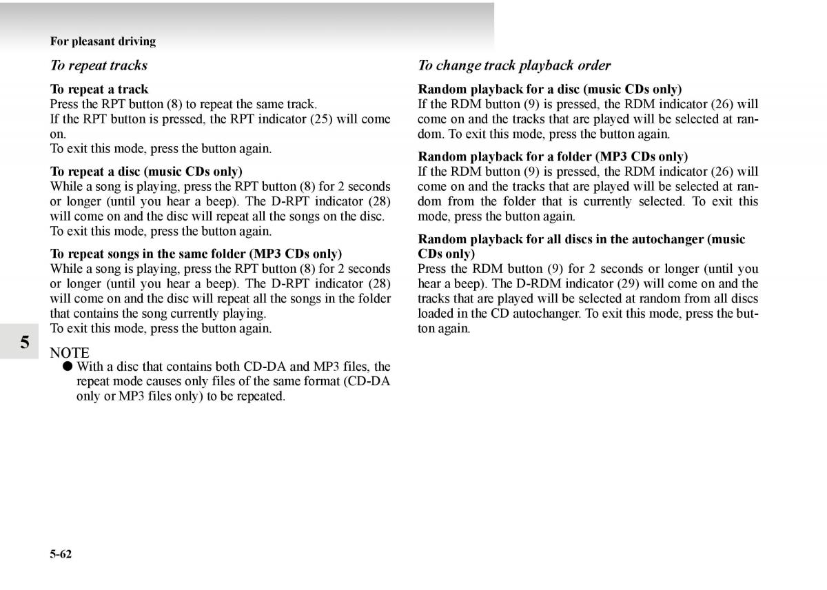 Mitsubishi Outlander II 2 owners manual / page 342