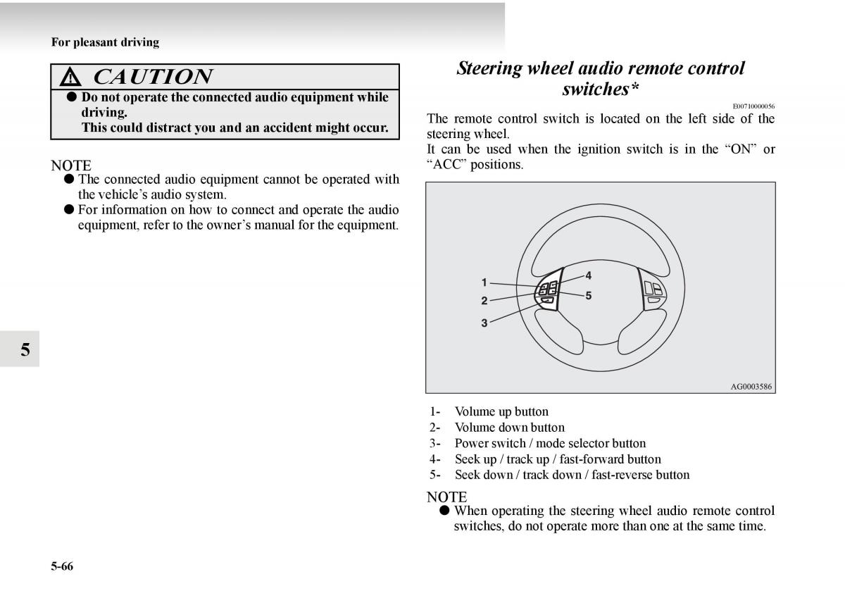 Mitsubishi Outlander II 2 owners manual / page 346