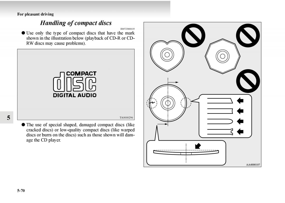 Mitsubishi Outlander II 2 owners manual / page 350