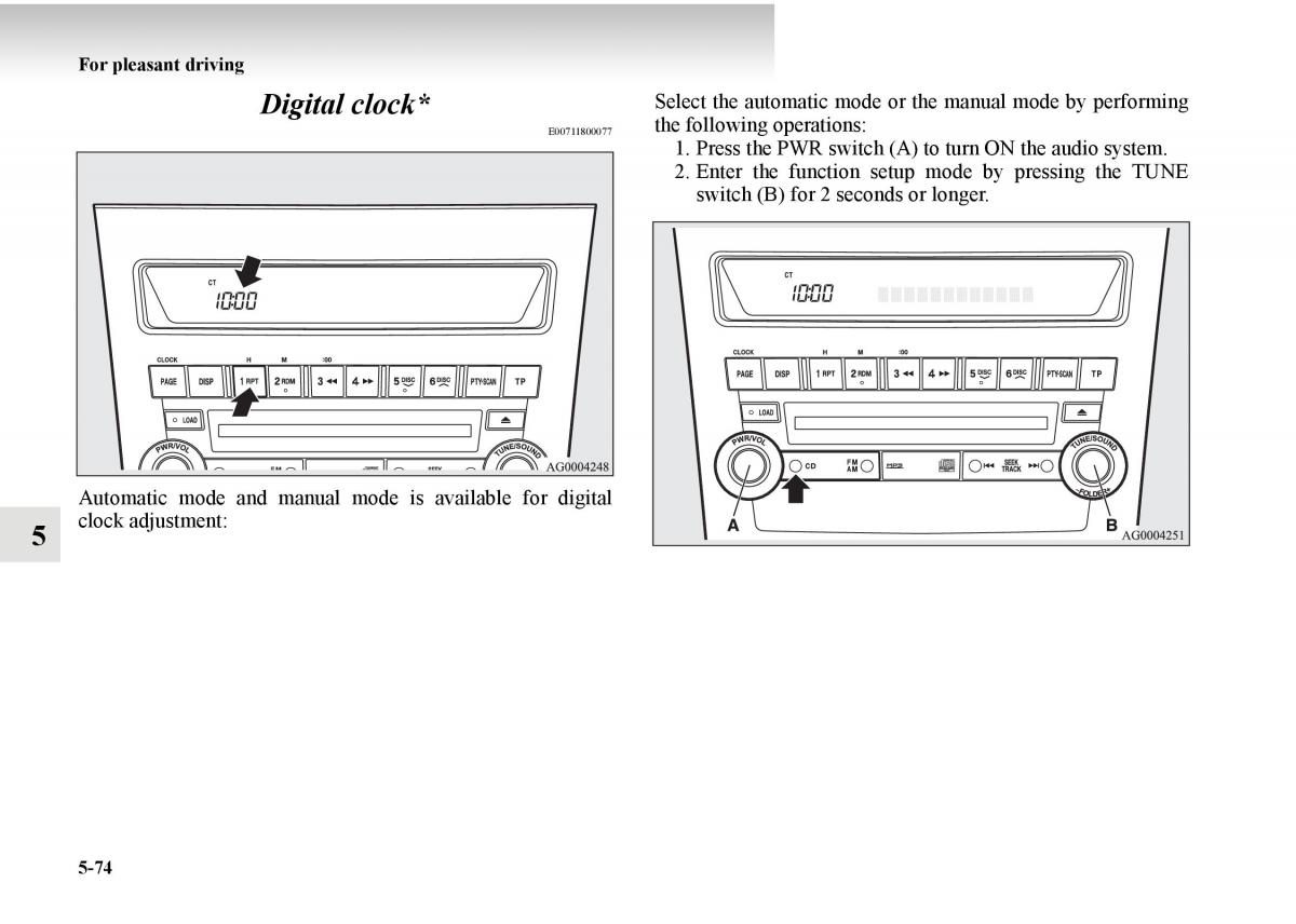 Mitsubishi Outlander II 2 owners manual / page 354