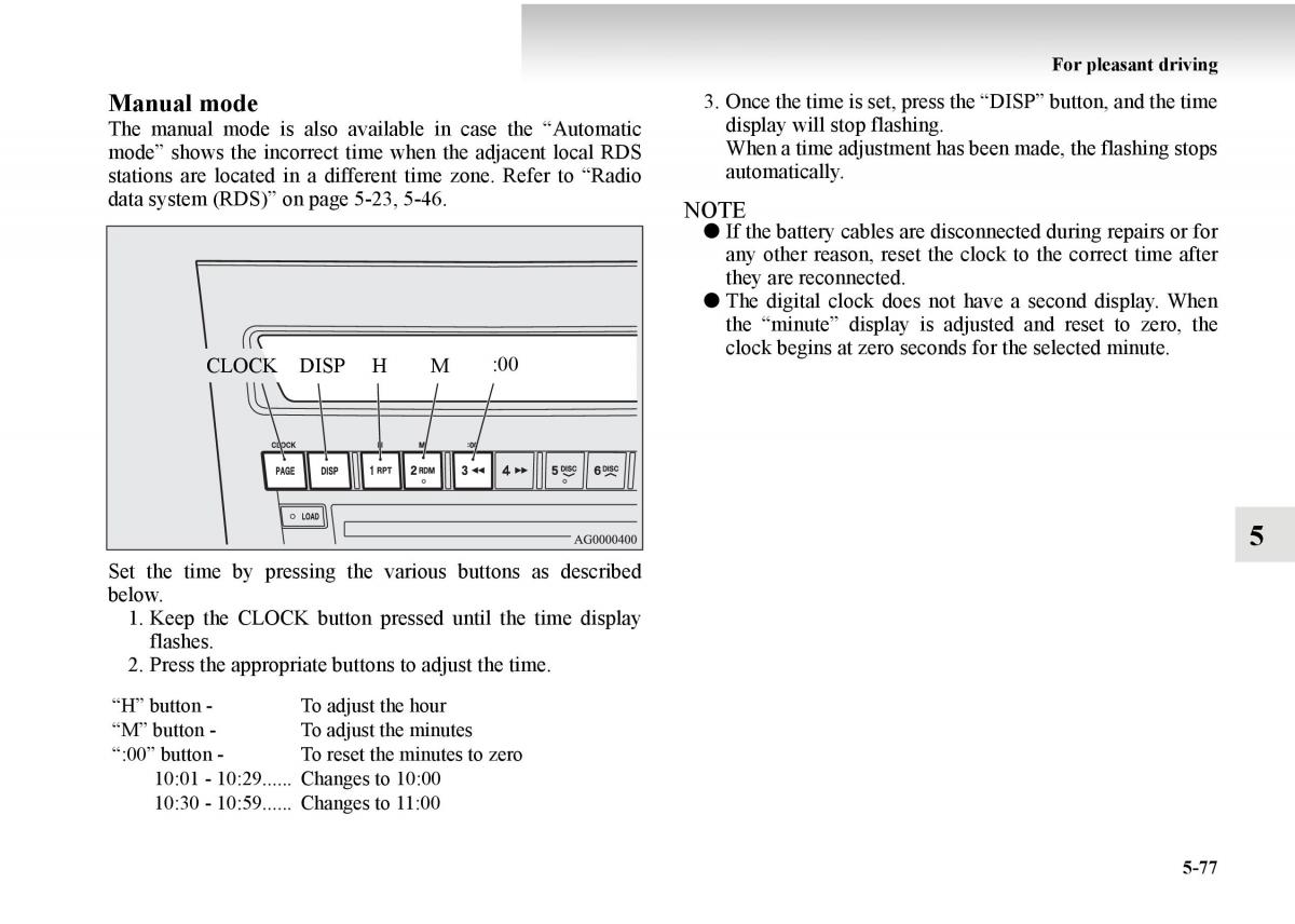 Mitsubishi Outlander II 2 owners manual / page 357