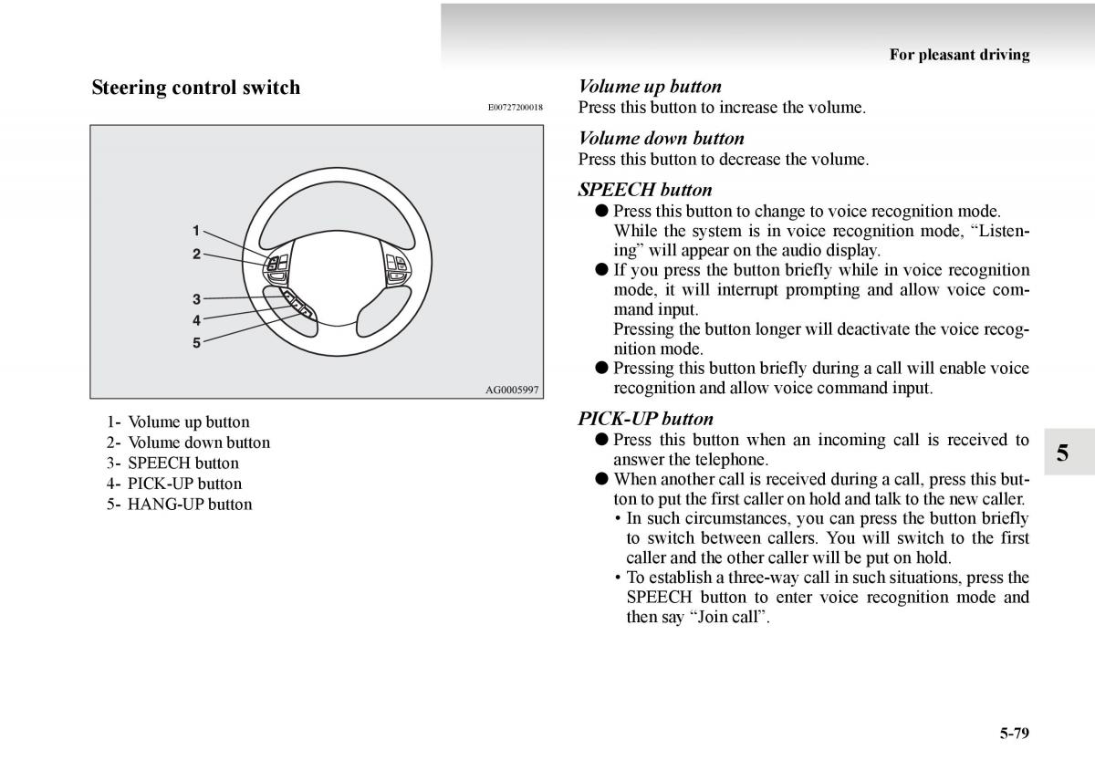 Mitsubishi Outlander II 2 owners manual / page 359