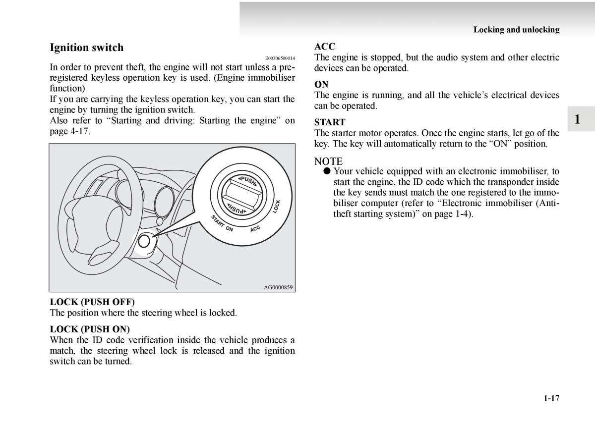 Mitsubishi Outlander II 2 owners manual / page 37