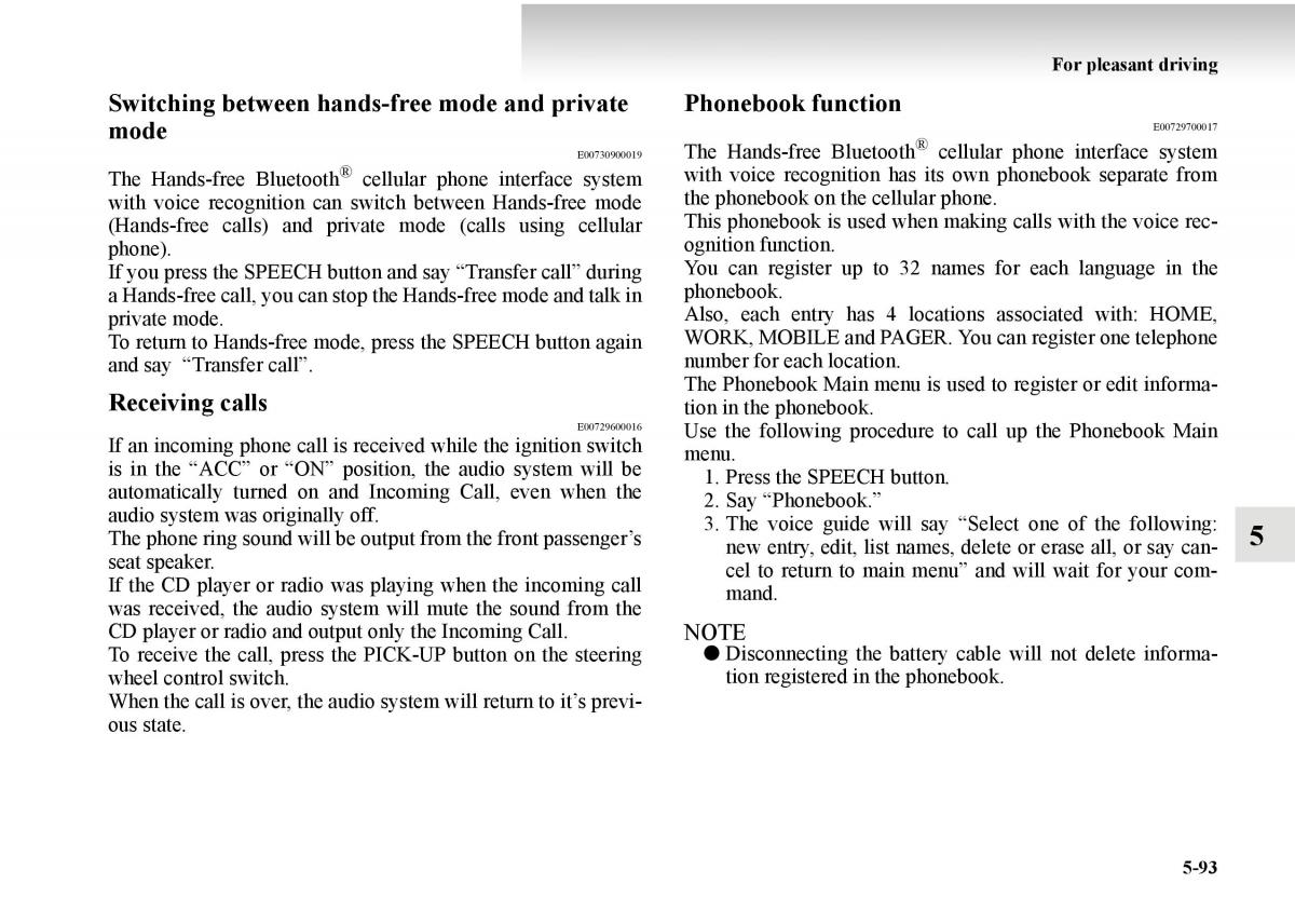 Mitsubishi Outlander II 2 owners manual / page 373