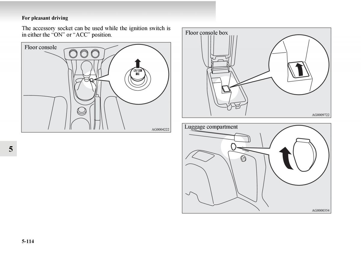 Mitsubishi Outlander II 2 owners manual / page 394