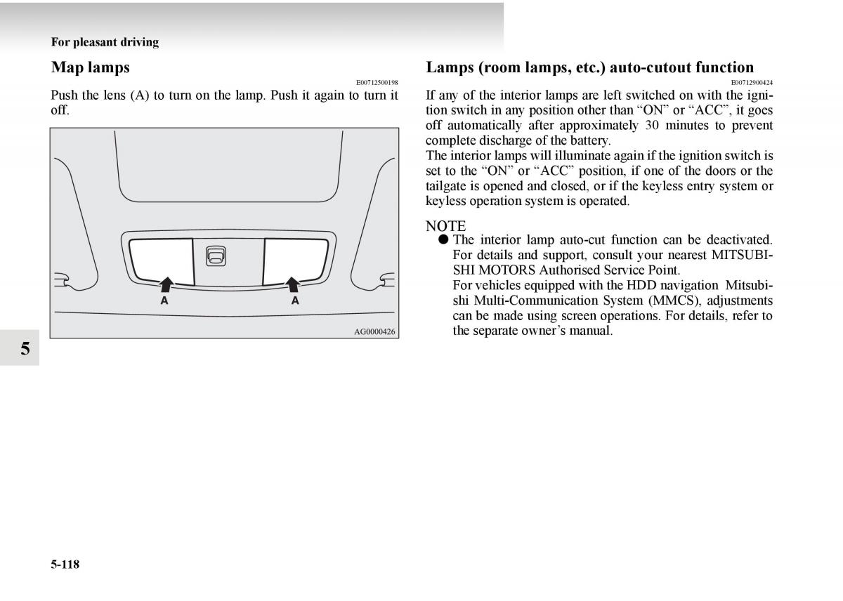 Mitsubishi Outlander II 2 owners manual / page 398