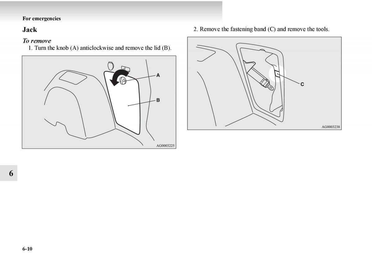 Mitsubishi Outlander II 2 owners manual / page 424