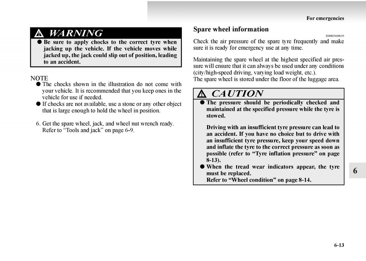 Mitsubishi Outlander II 2 owners manual / page 427