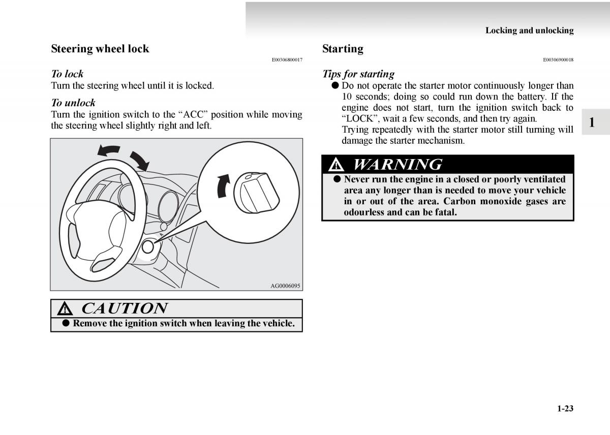 Mitsubishi Outlander II 2 owners manual / page 43