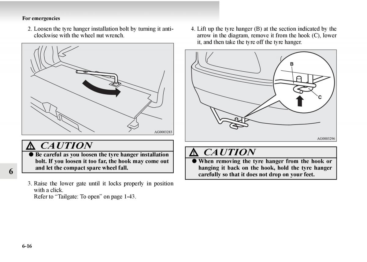 Mitsubishi Outlander II 2 owners manual / page 430