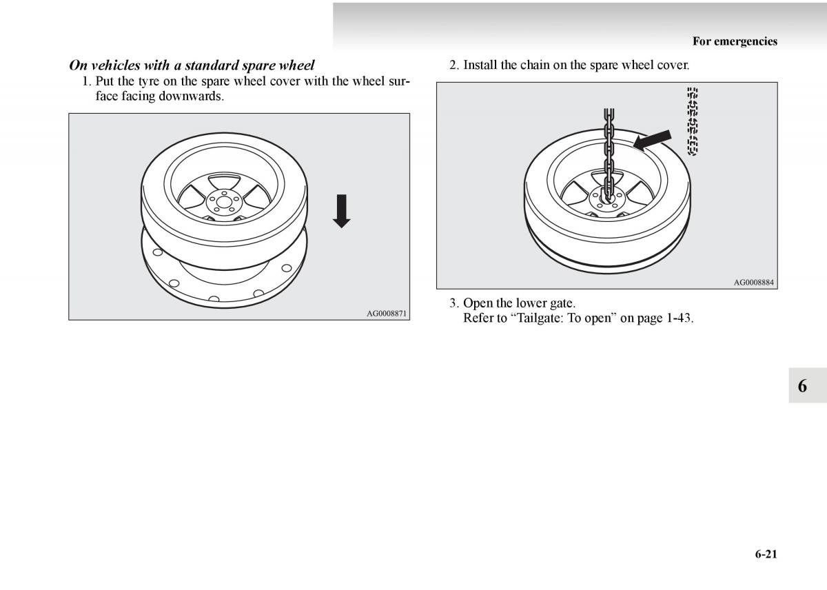 Mitsubishi Outlander II 2 owners manual / page 435