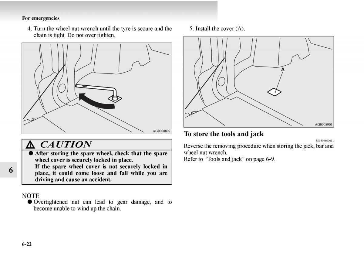 Mitsubishi Outlander II 2 owners manual / page 436