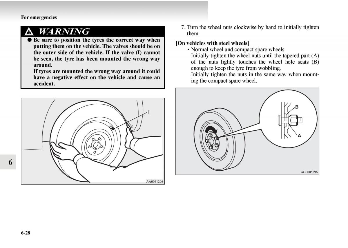 Mitsubishi Outlander II 2 owners manual / page 442