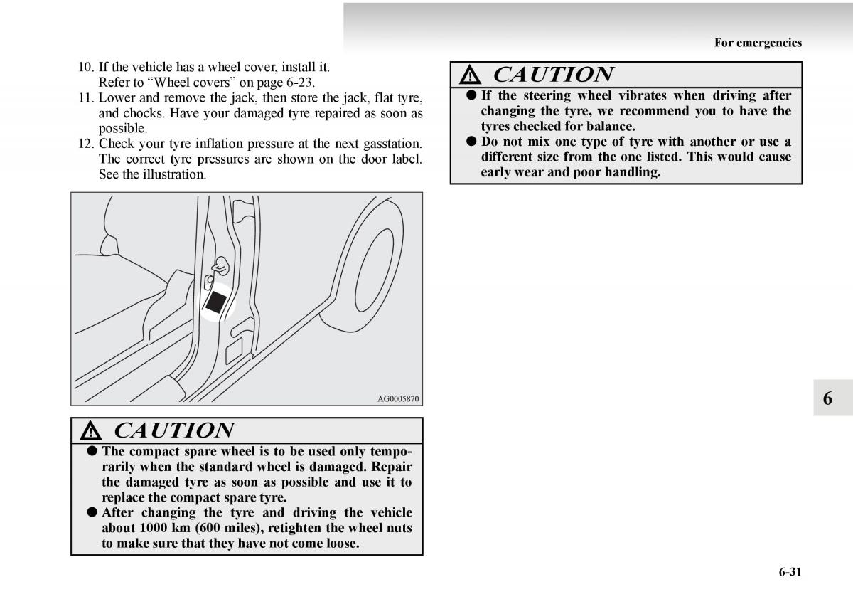 Mitsubishi Outlander II 2 owners manual / page 445