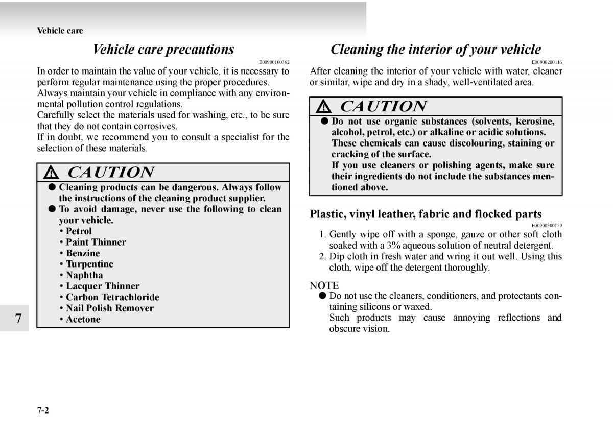 Mitsubishi Outlander II 2 owners manual / page 454