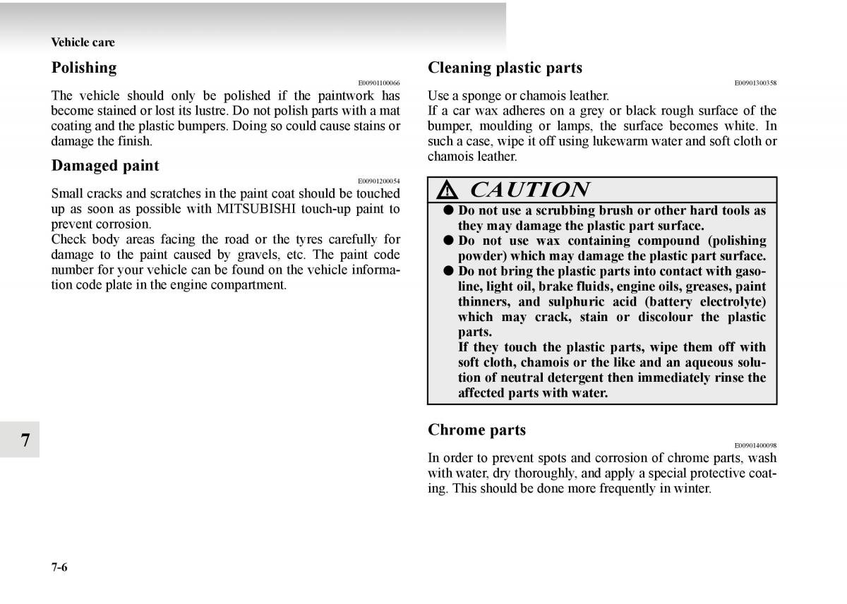 Mitsubishi Outlander II 2 owners manual / page 458