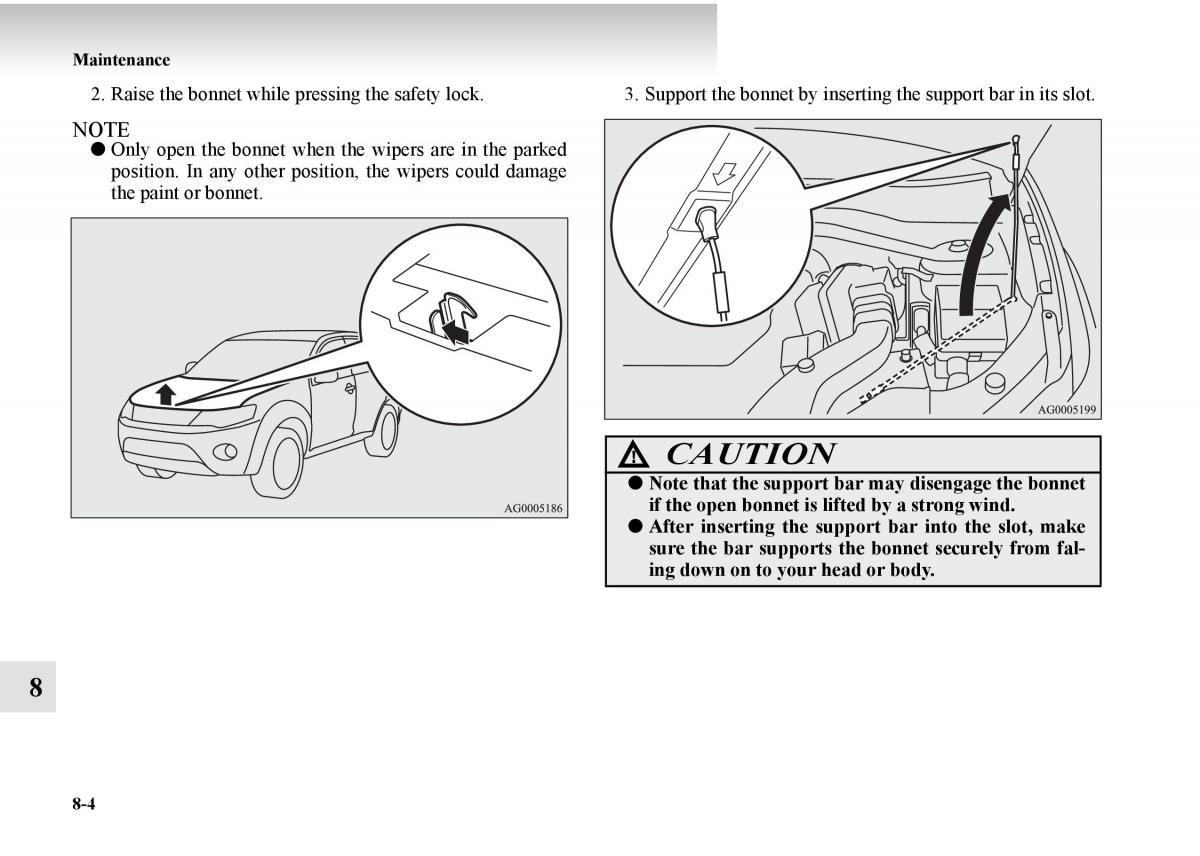 Mitsubishi Outlander II 2 owners manual / page 464