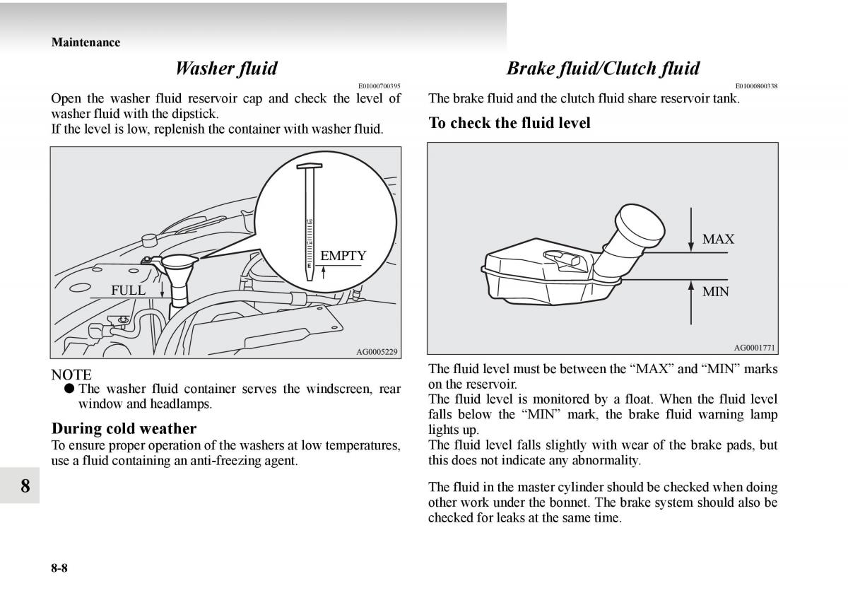 Mitsubishi Outlander II 2 owners manual / page 468