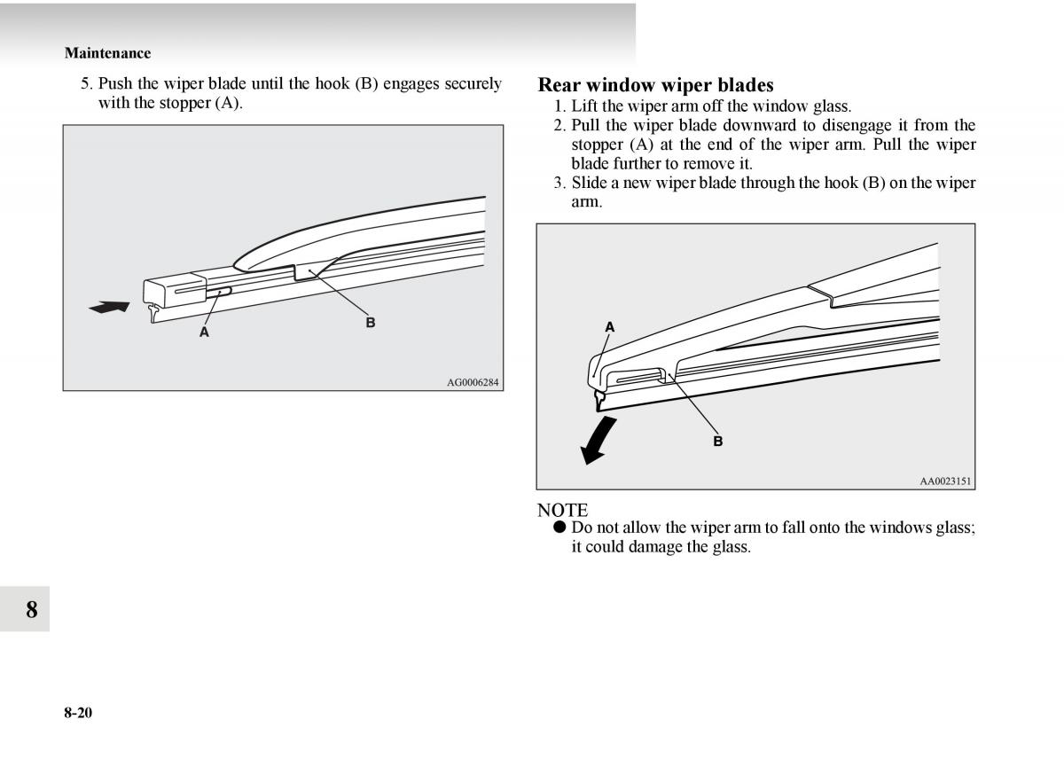 Mitsubishi Outlander II 2 owners manual / page 480