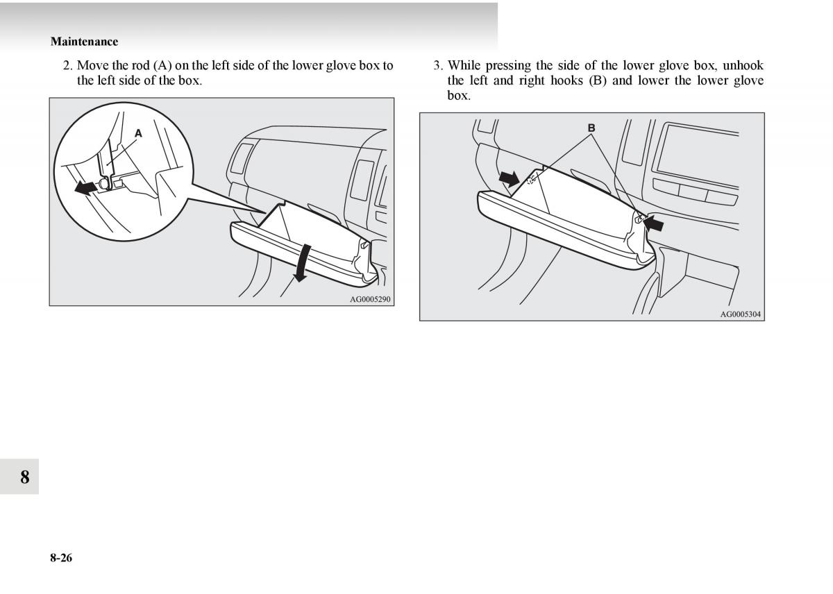 Mitsubishi Outlander II 2 owners manual / page 486