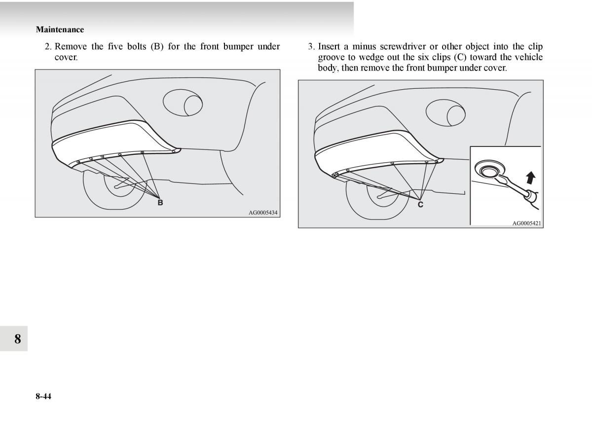 Mitsubishi Outlander II 2 owners manual / page 504