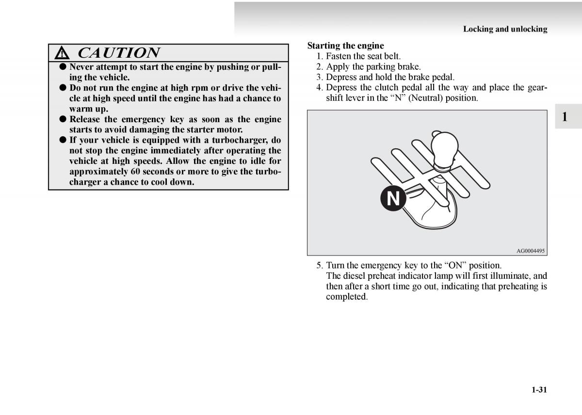 Mitsubishi Outlander II 2 owners manual / page 51