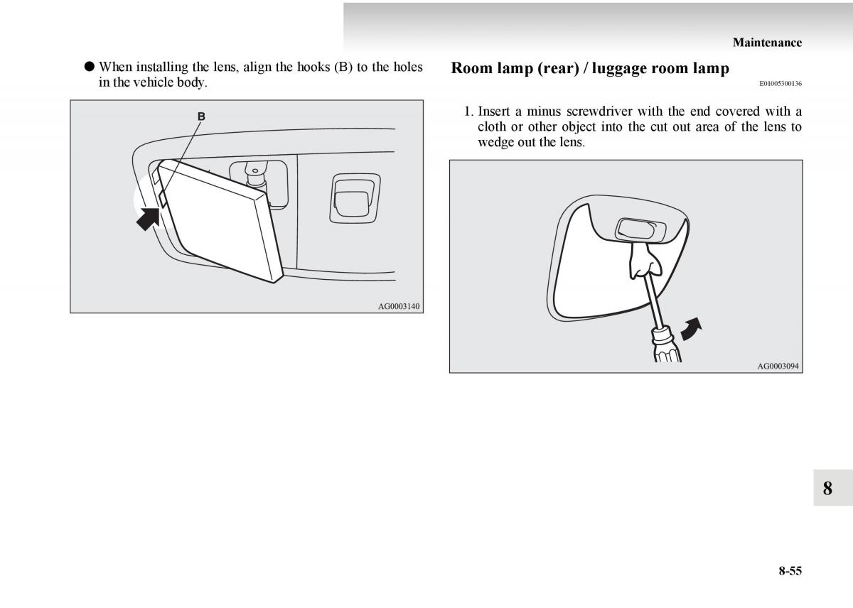 Mitsubishi Outlander II 2 owners manual / page 515