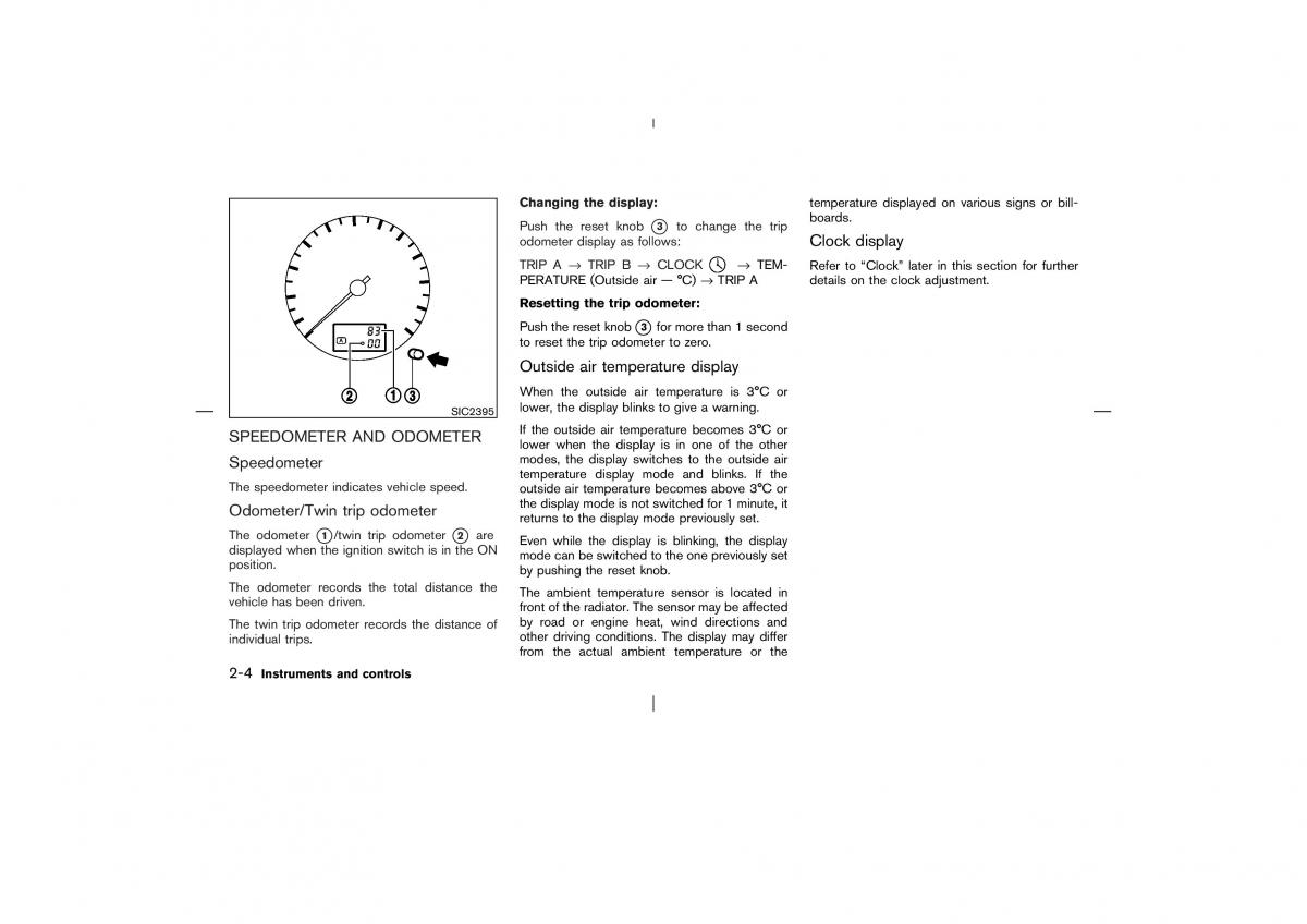 Nissan X Trail T30 I 1 owners manual / page 67