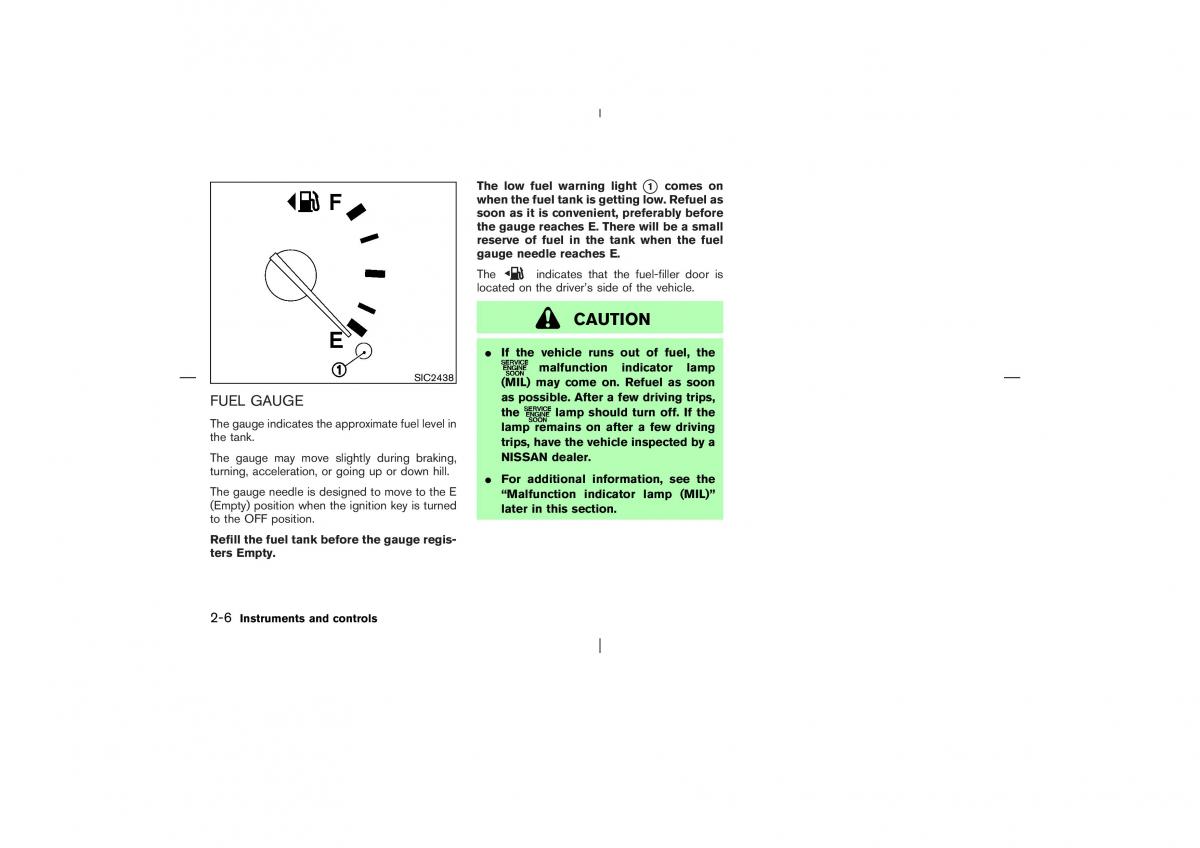 Nissan X Trail T30 I 1 owners manual / page 69