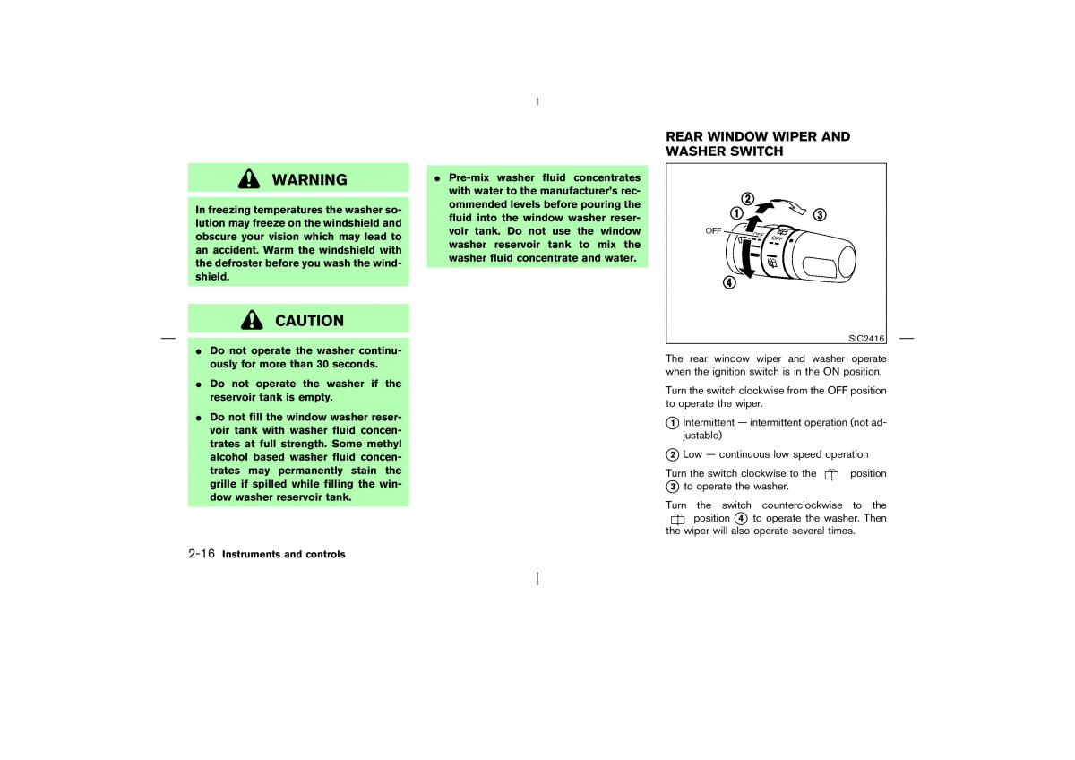 Nissan X Trail T30 I 1 owners manual / page 79