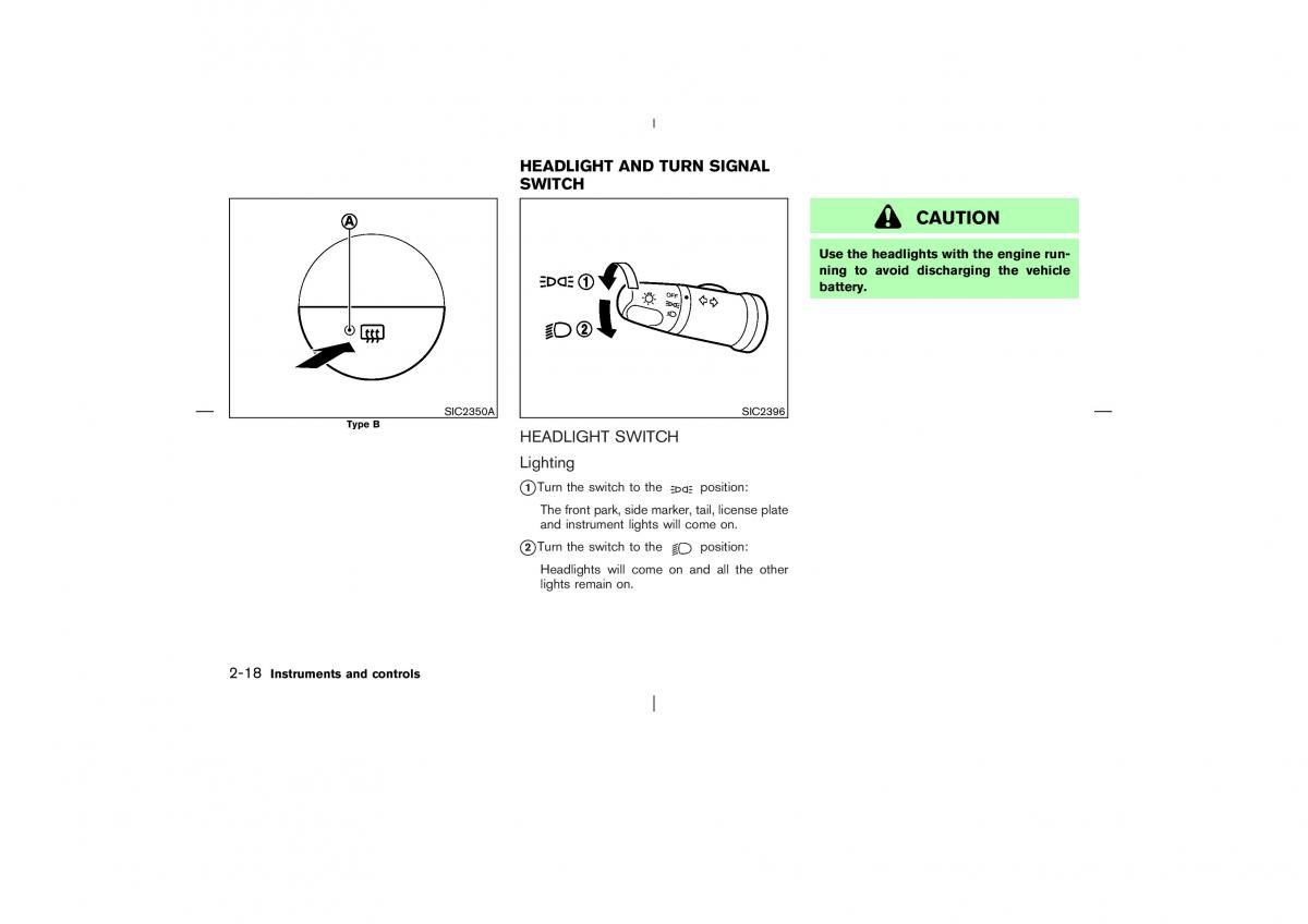 Nissan X Trail T30 I 1 owners manual / page 81