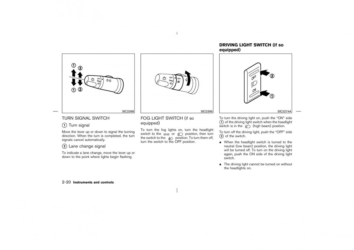 Nissan X Trail T30 I 1 owners manual / page 83