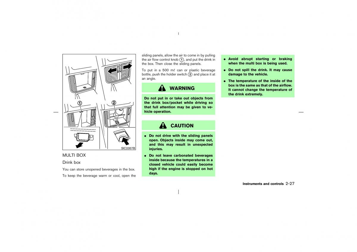 Nissan X Trail T30 I 1 owners manual / page 90