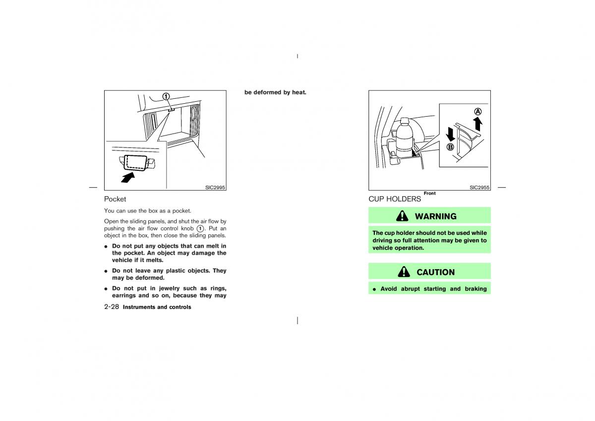 Nissan X Trail T30 I 1 owners manual / page 91