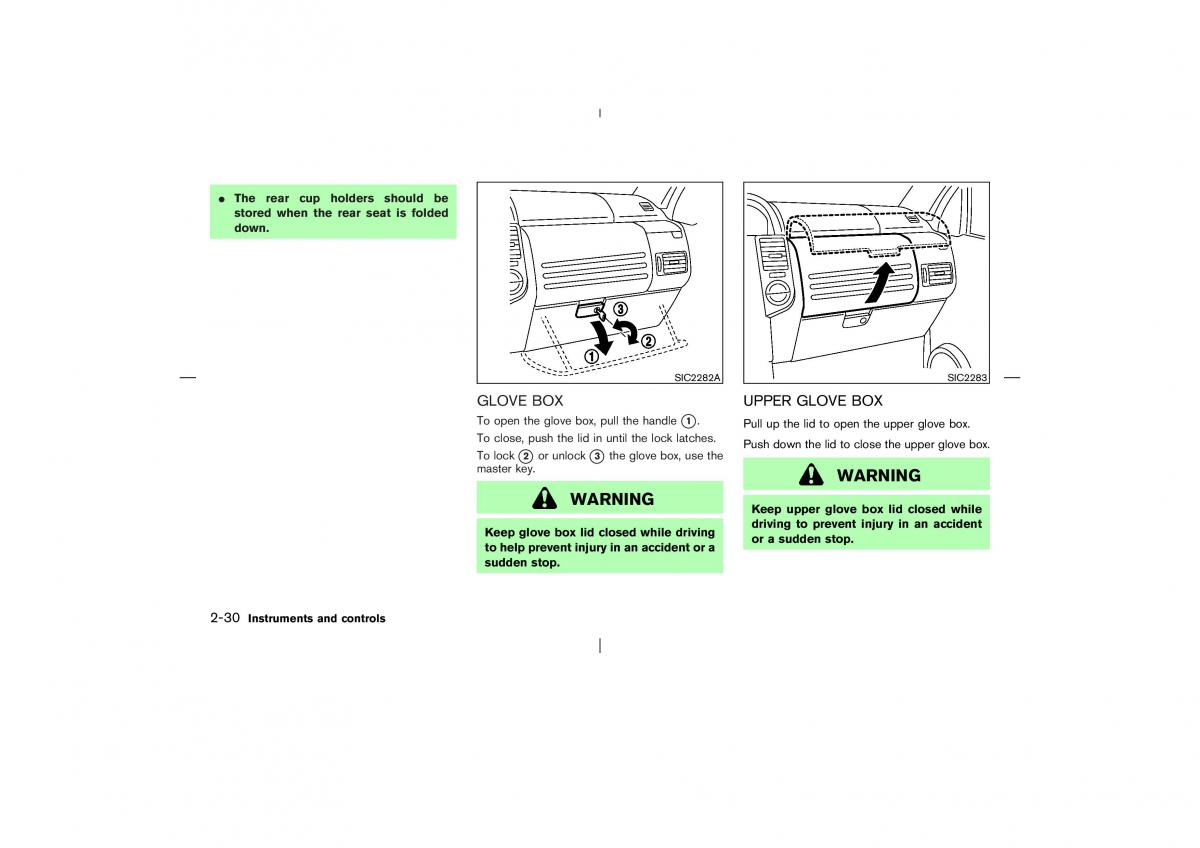 Nissan X Trail T30 I 1 owners manual / page 93