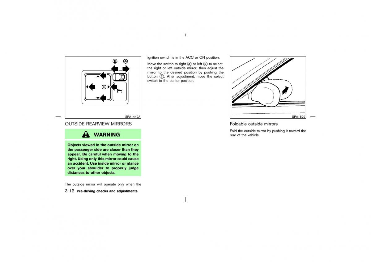 Nissan X Trail T30 I 1 owners manual / page 117