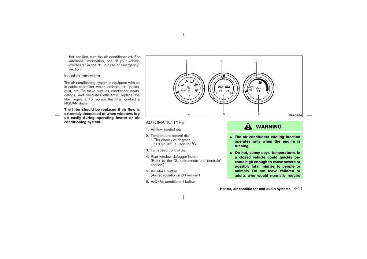 Nissan X Trail T30 I 1 owners manual / page 130