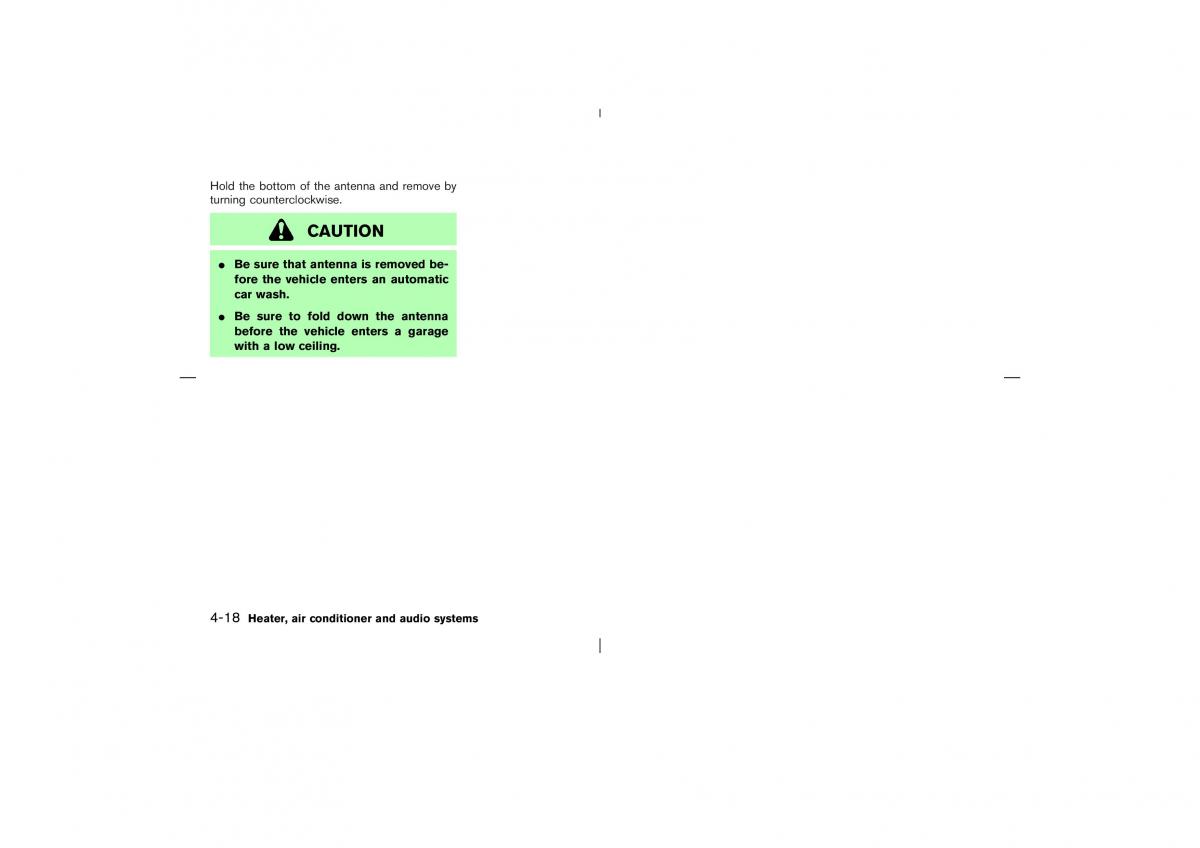 Nissan X Trail T30 I 1 owners manual / page 137