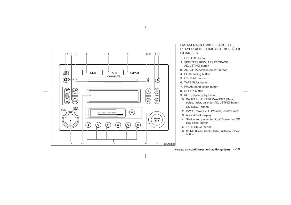 Nissan X Trail T30 I 1 owners manual / page 138