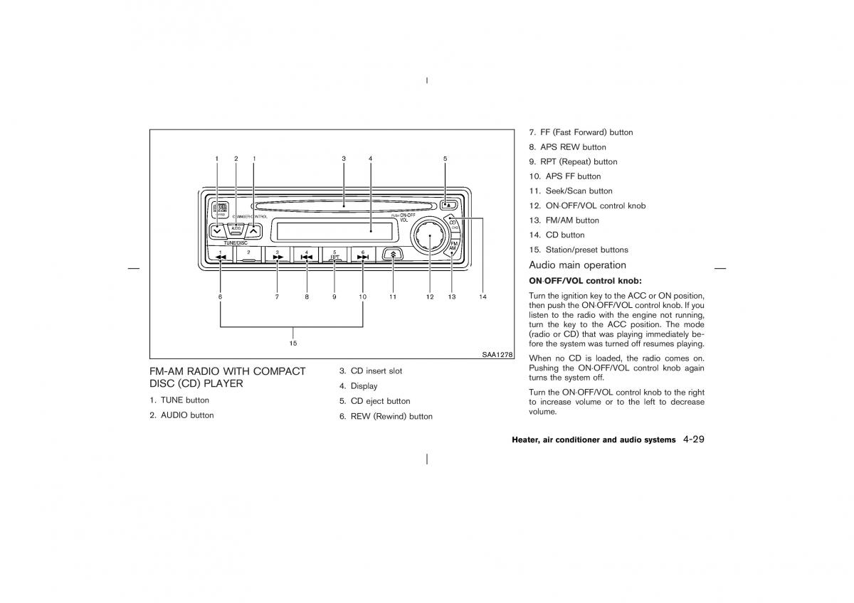 Nissan X Trail T30 I 1 owners manual / page 148