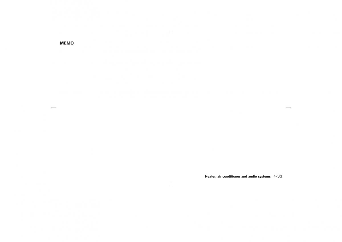 Nissan X Trail T30 I 1 owners manual / page 152