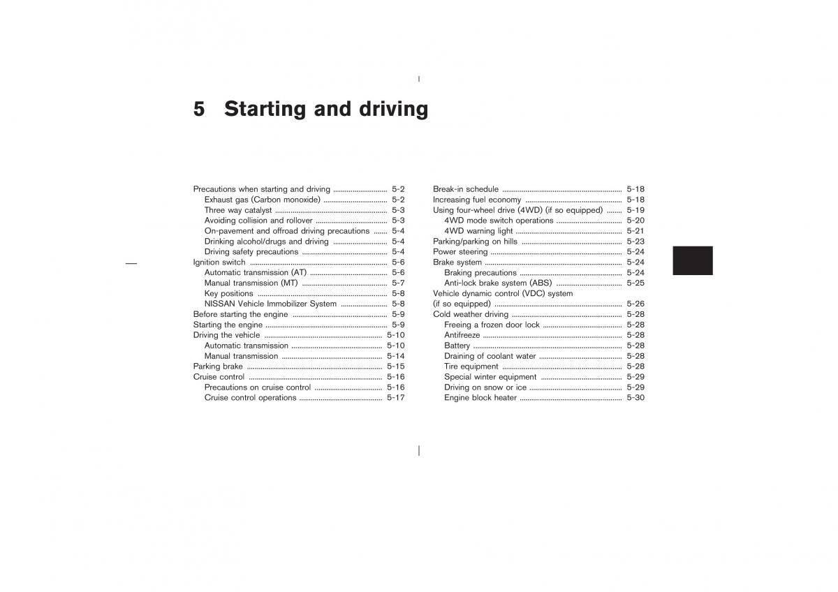 Nissan X Trail T30 I 1 owners manual / page 154